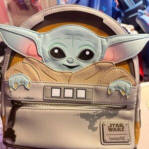 Disney Loungefly Baby Yoda Backpack